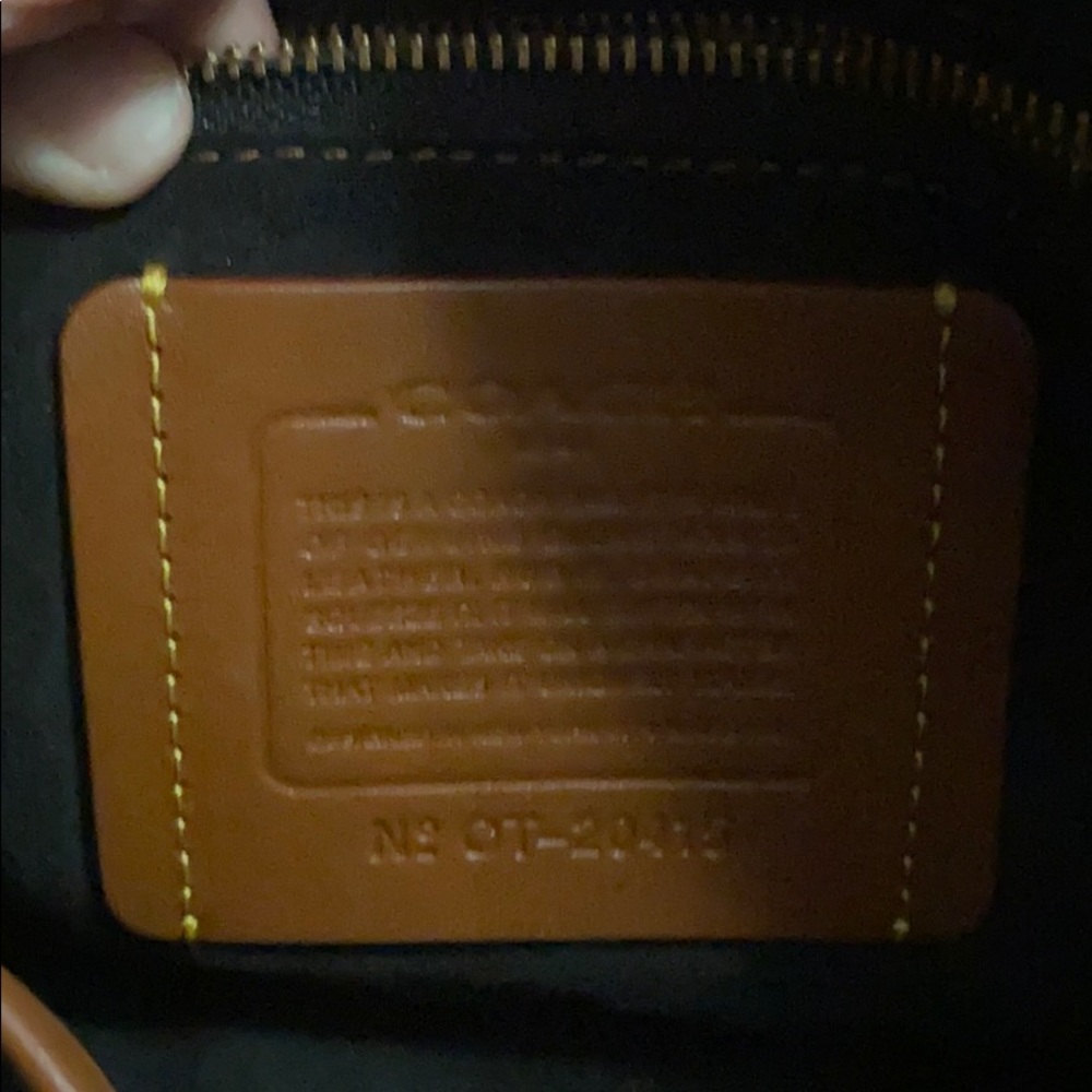 Coach 1941 Outflow 36 Patchwork Black Leather - image 4